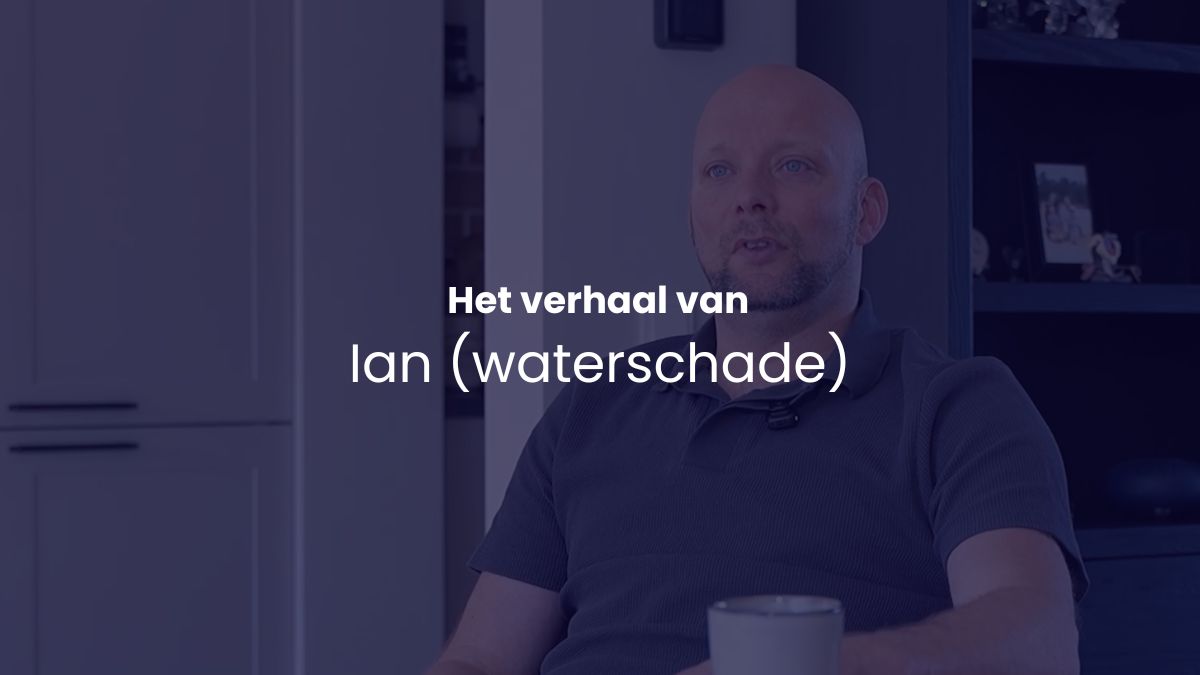 Ian vertelt over de waterschade