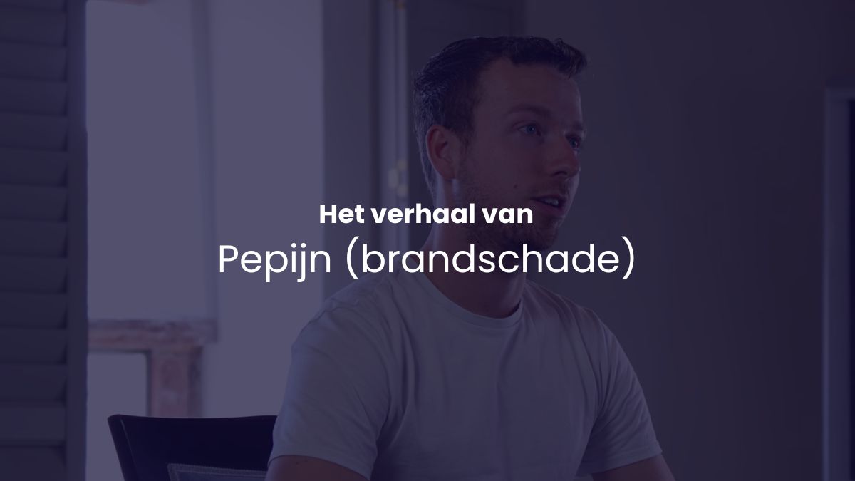 Pepijn vertelt over de brandschade
