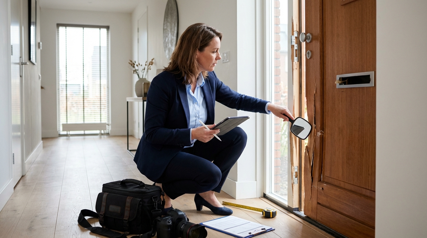 Wat doet een contra-expert bij inbraakschade?